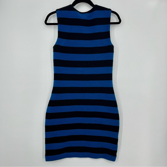 DVF Diane Von Fürstenberg Wool Rigmora Sleeveless Mini Knit Dress Bodycon Size 6 - Picture 3 of 7